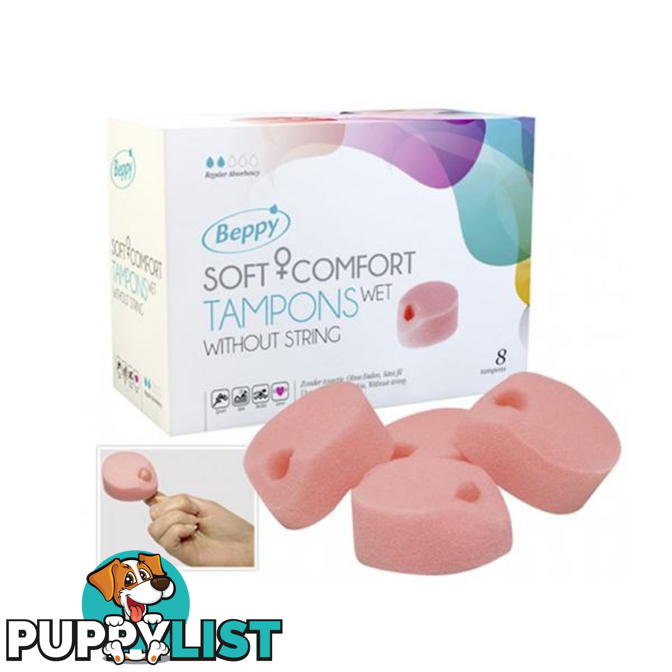 Beppy Soft Comfort Wet 8 Pcs - Beppy - 8714777000355