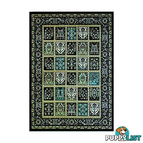 Traditional Allure Dark Green Rug - Unbranded - 9476062074517