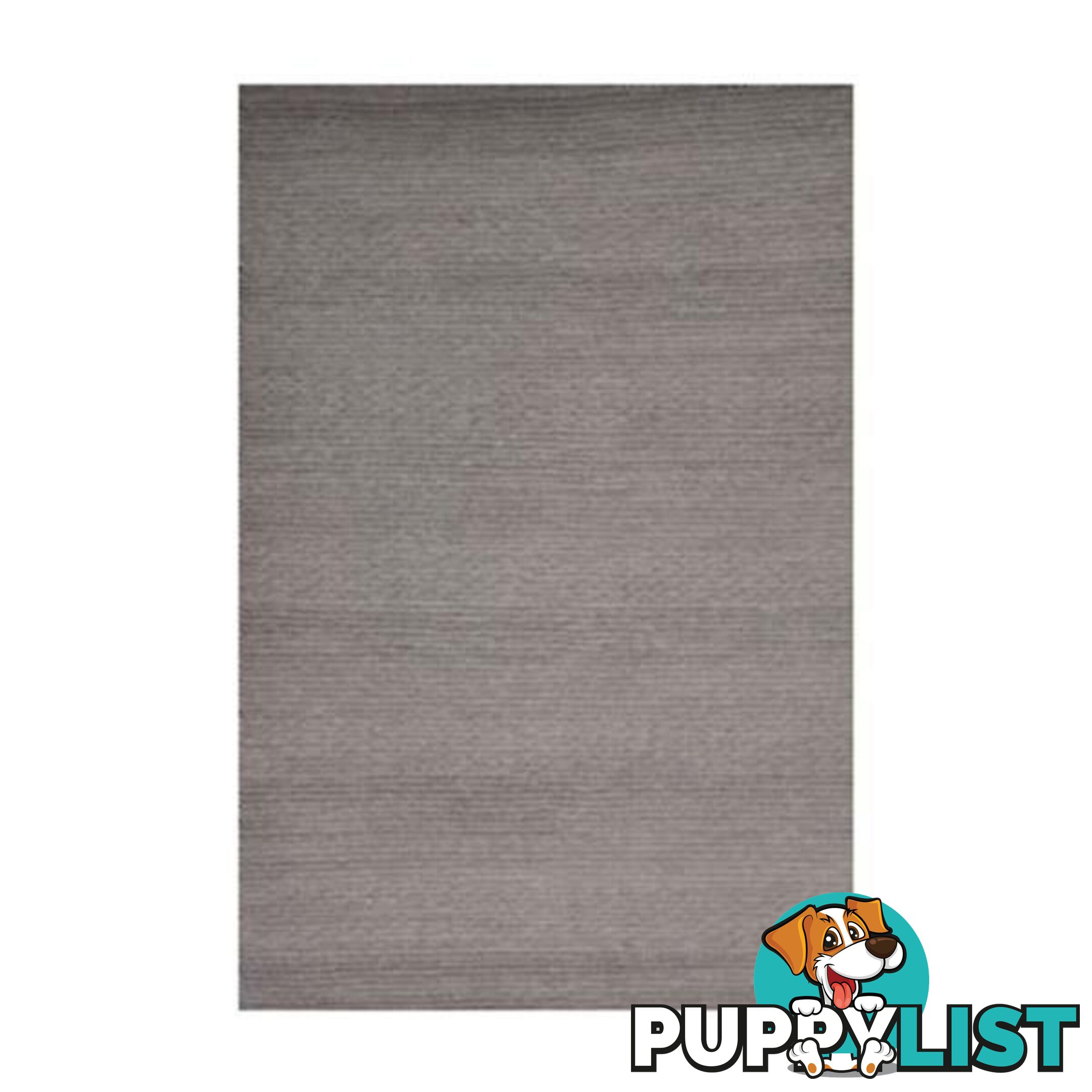 Flatwoven Wool Coffee Rug - Unbranded - 7427046216463