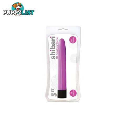 Shibari 10X Pulsations Vibrator 5In - Shibari - 859612003004