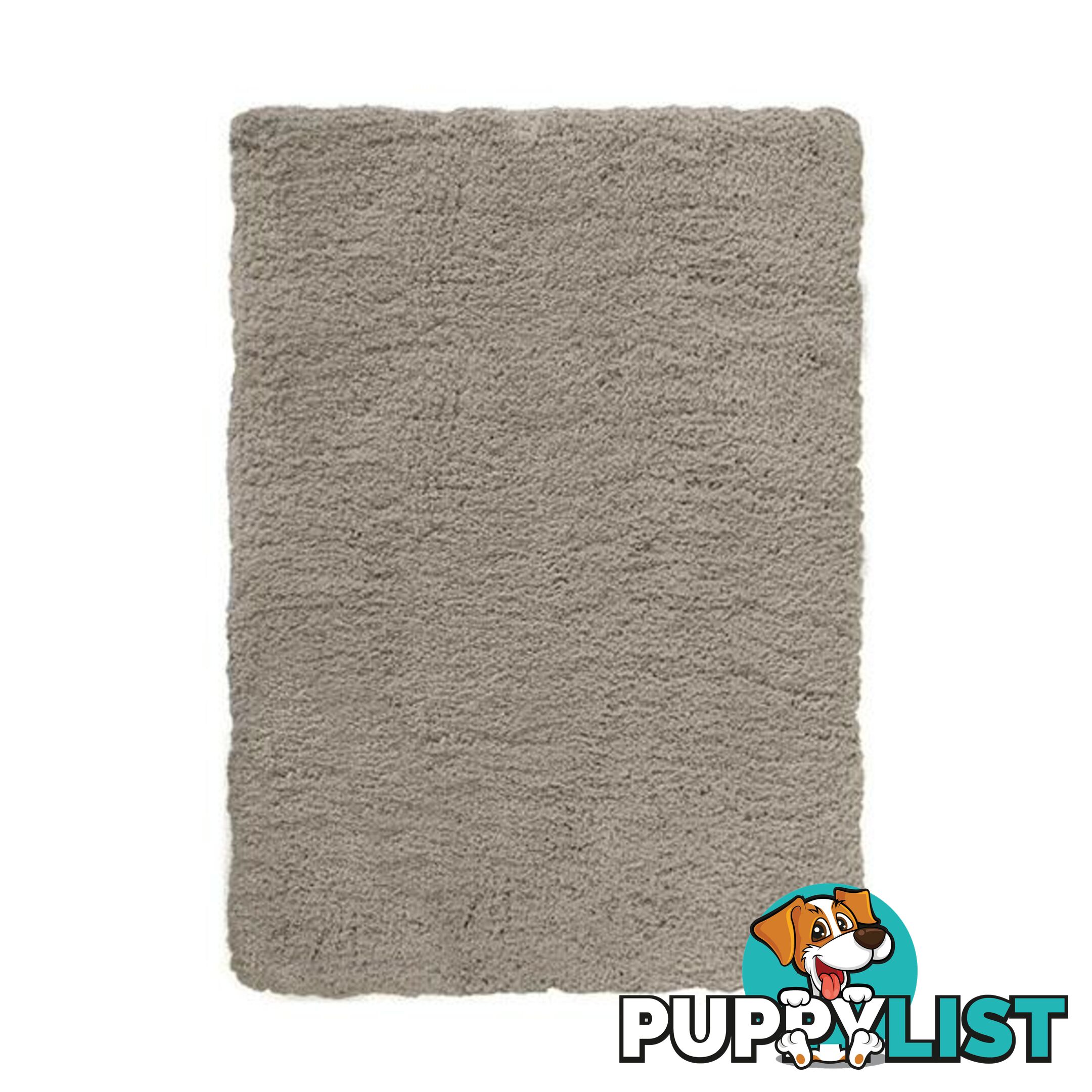 Non Shedding Urban Taupe Shag Rug - Unbranded - 7427046073660