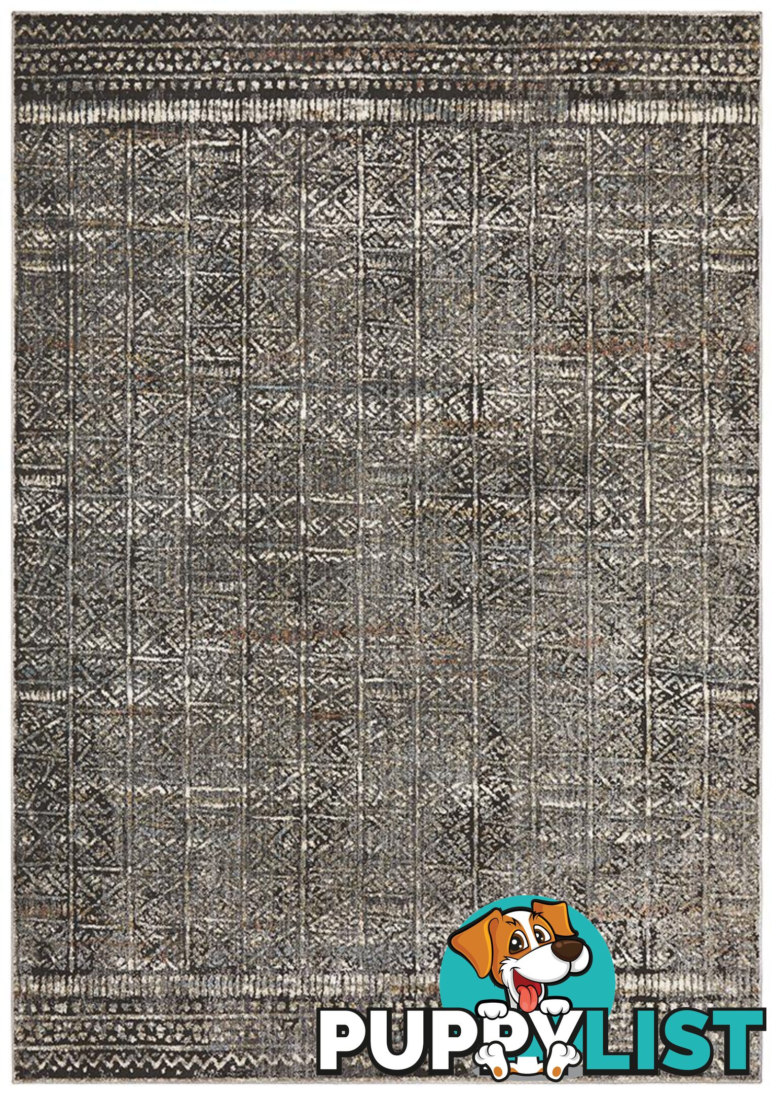 Jezebel Fluid Evening Modern Grey Rug - Unbranded - 9375321827768