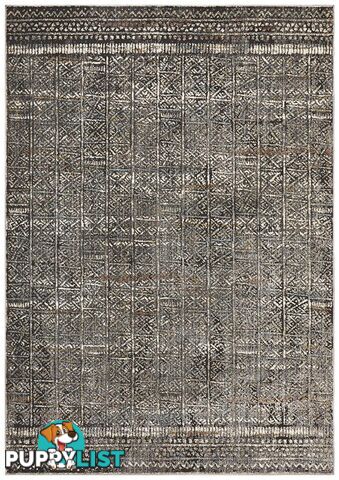 Jezebel Fluid Evening Modern Grey Rug - Unbranded - 9375321827768