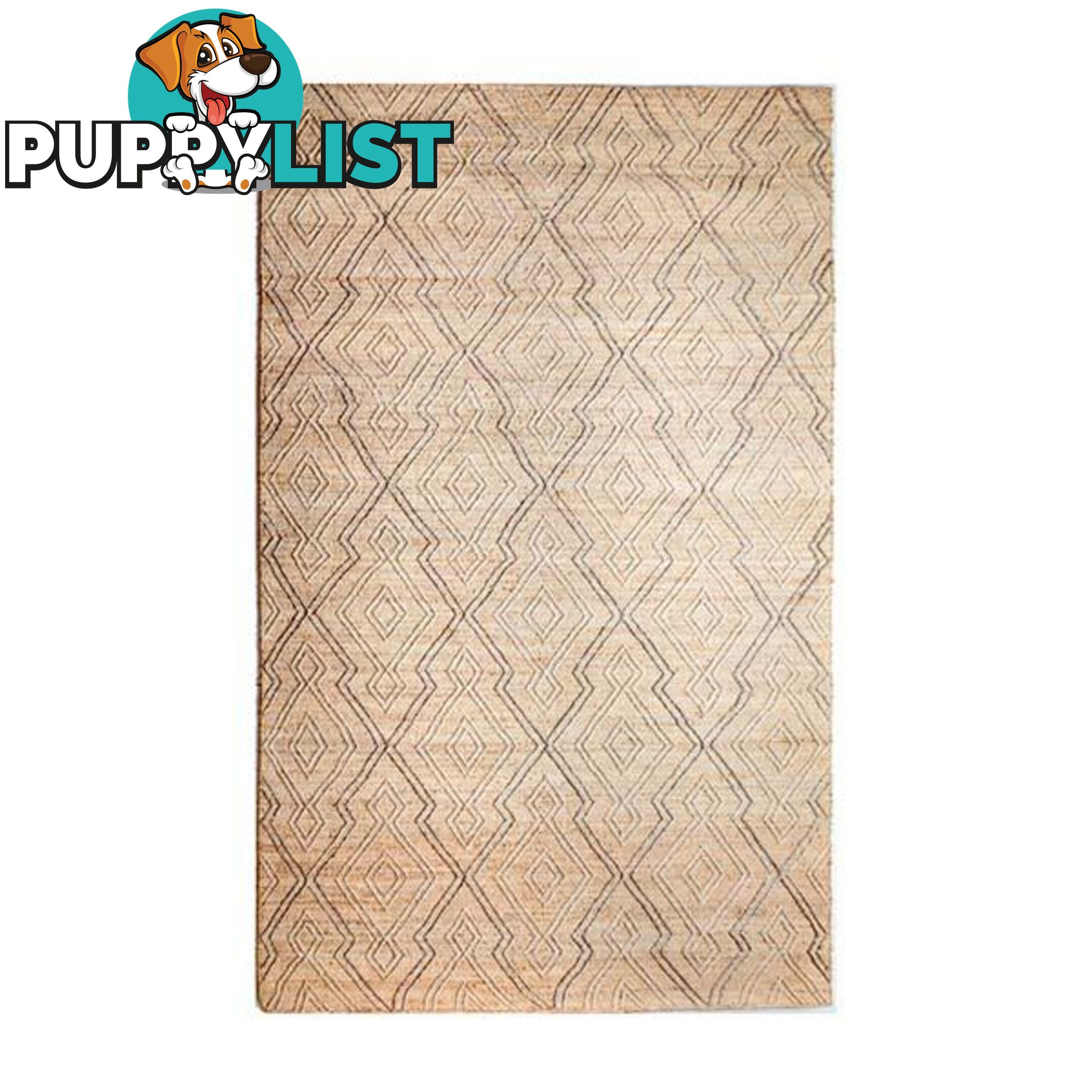 Breeze Natural Jute Rug - Unbranded - 7427046223652