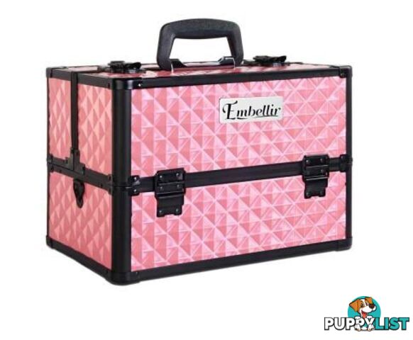 Lockable Make-Up Case with Shoulder Strap - Unbranded - 4344744403762