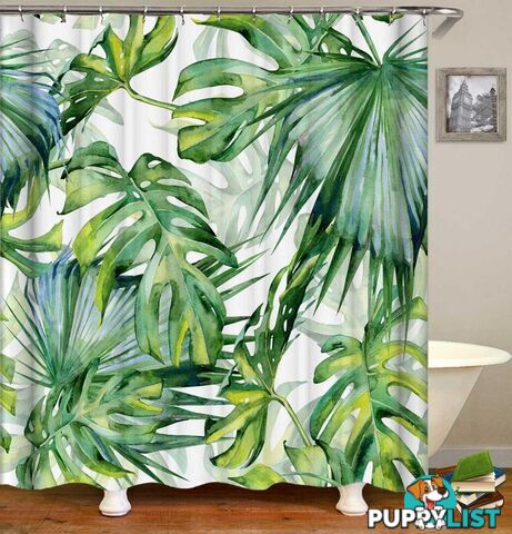 Green Spirit Shower Curtain - Curtain - 7427046070041