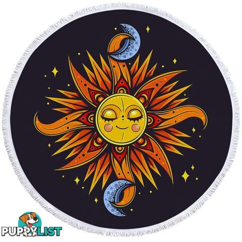 Sun and Moon Beach Towel - Towel - 7427046340915