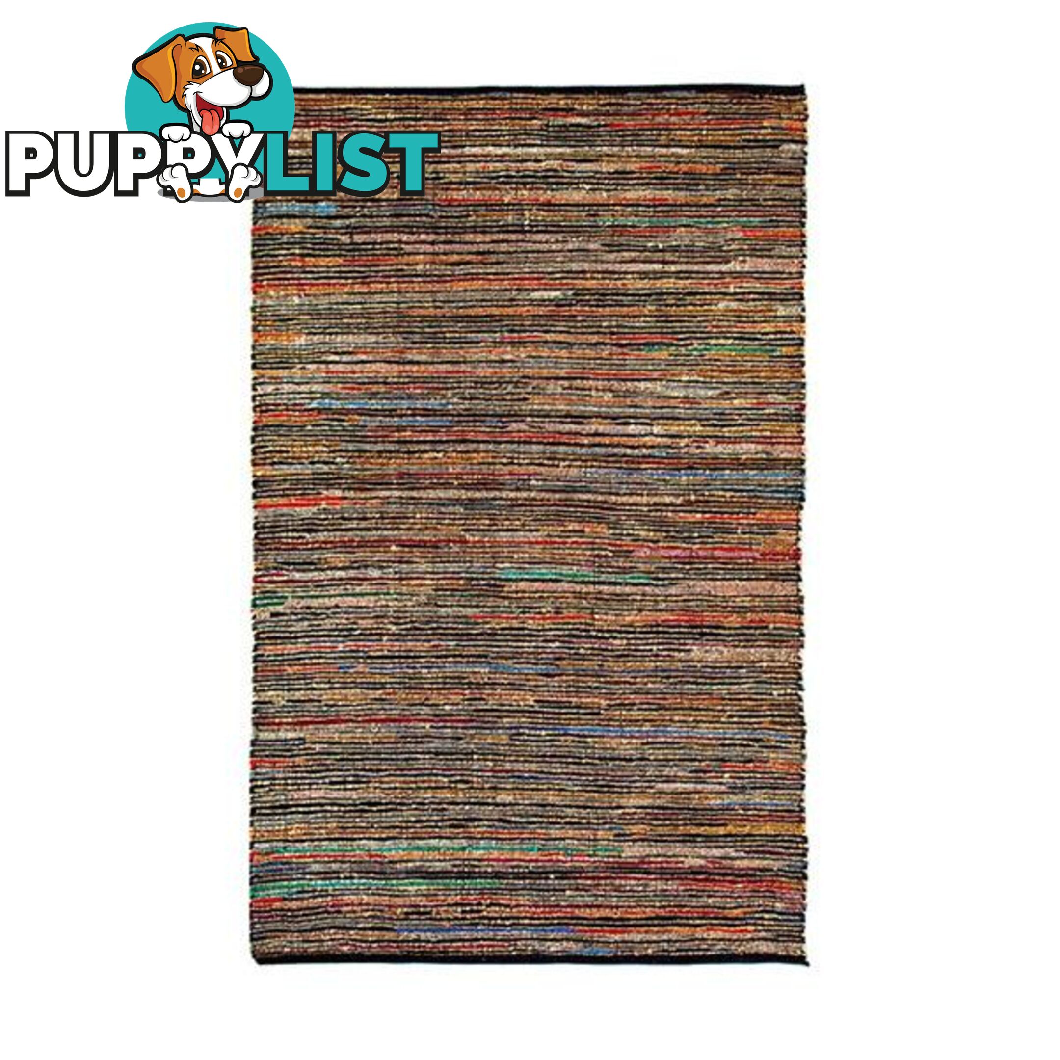 Flatweave Rustic Charm Multi Rug - Unbranded - 7427005869037