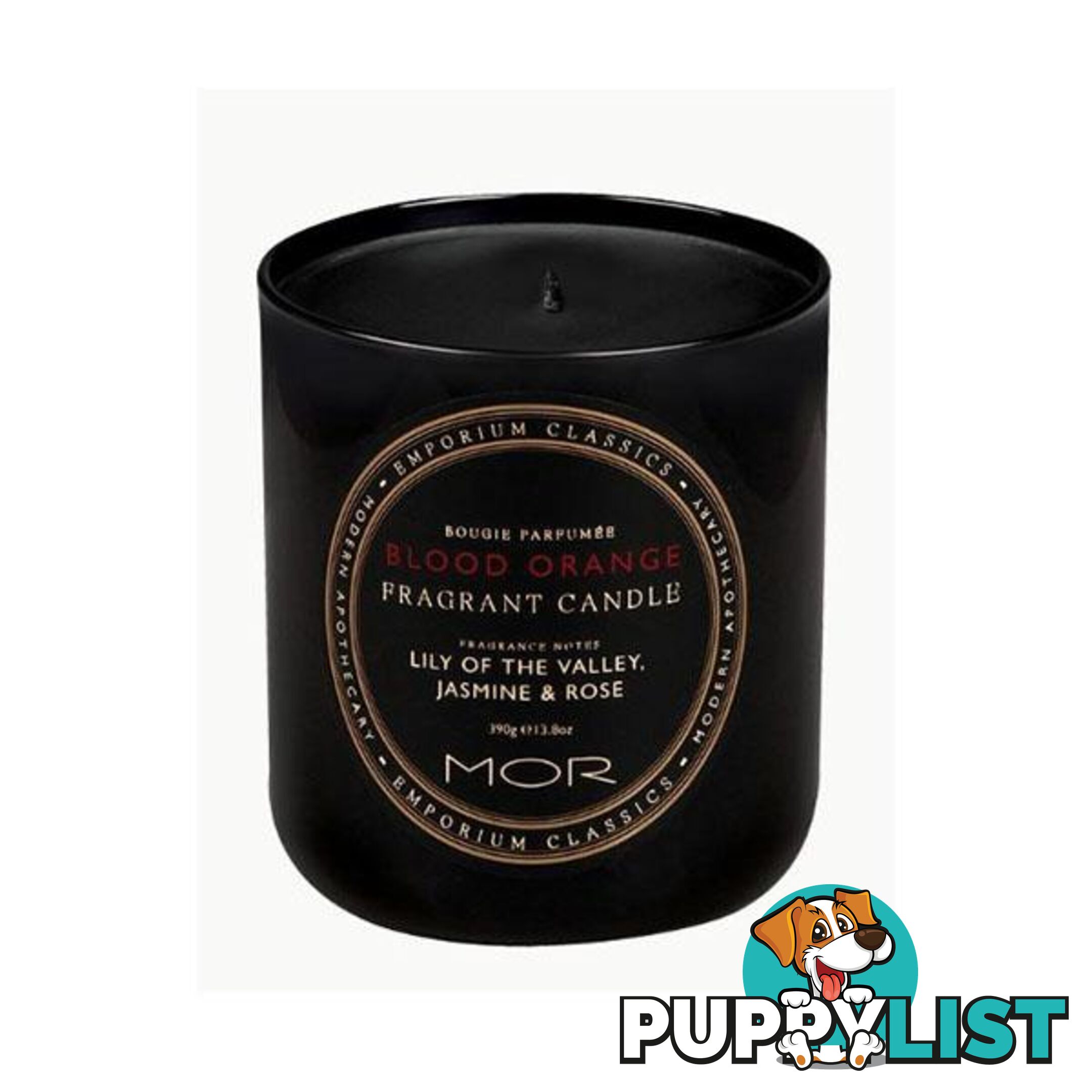 Mor Emporium Classics Fragrant Soy Candle 390G Blood Orange - MOR - 7427005867453