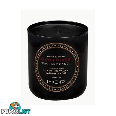 Mor Emporium Classics Fragrant Soy Candle 390G Blood Orange - MOR - 7427005867453