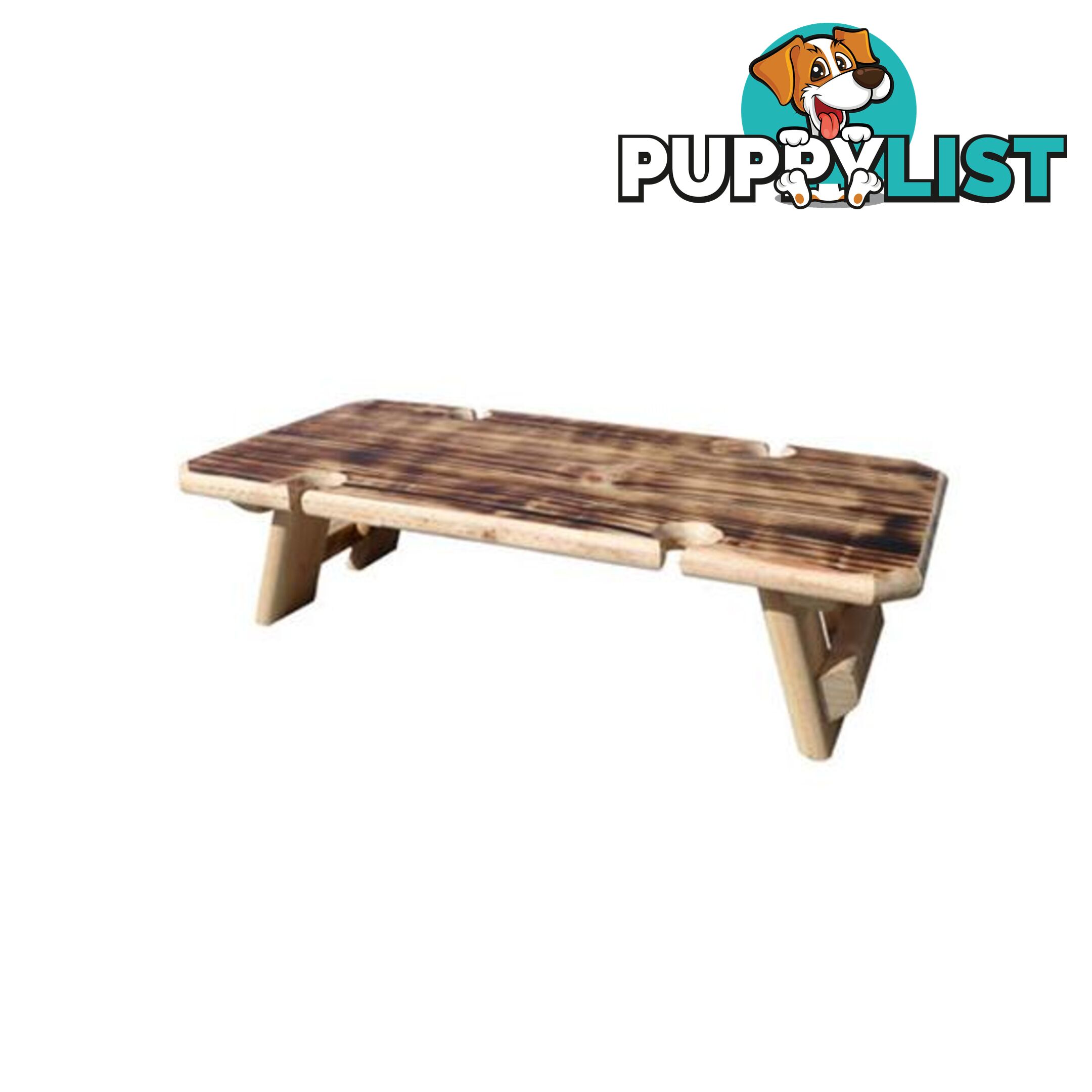 Burnt Finish 4 Glasses Portable Folding Wine Table In Reclaimed Wood - Folding Wine Table - 797776545094