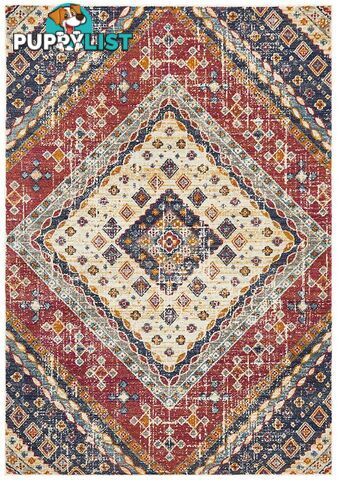 Babylon Diamond Multi Coloured Rug - Unbranded - 9375321874625