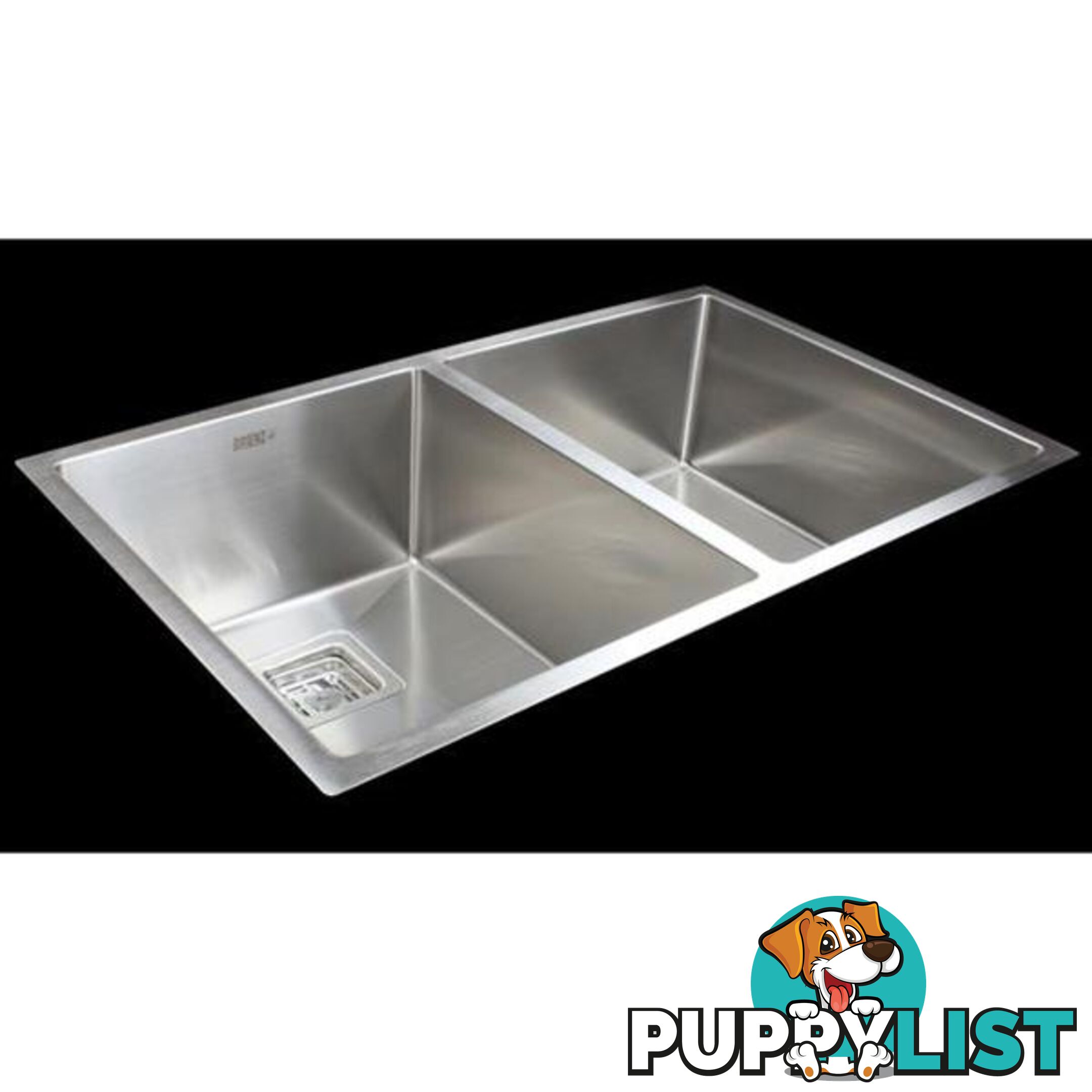 Handmade 1.5mm Stainless Steel Kitchen Sink with Square Waste - Unbranded - 4344744431635