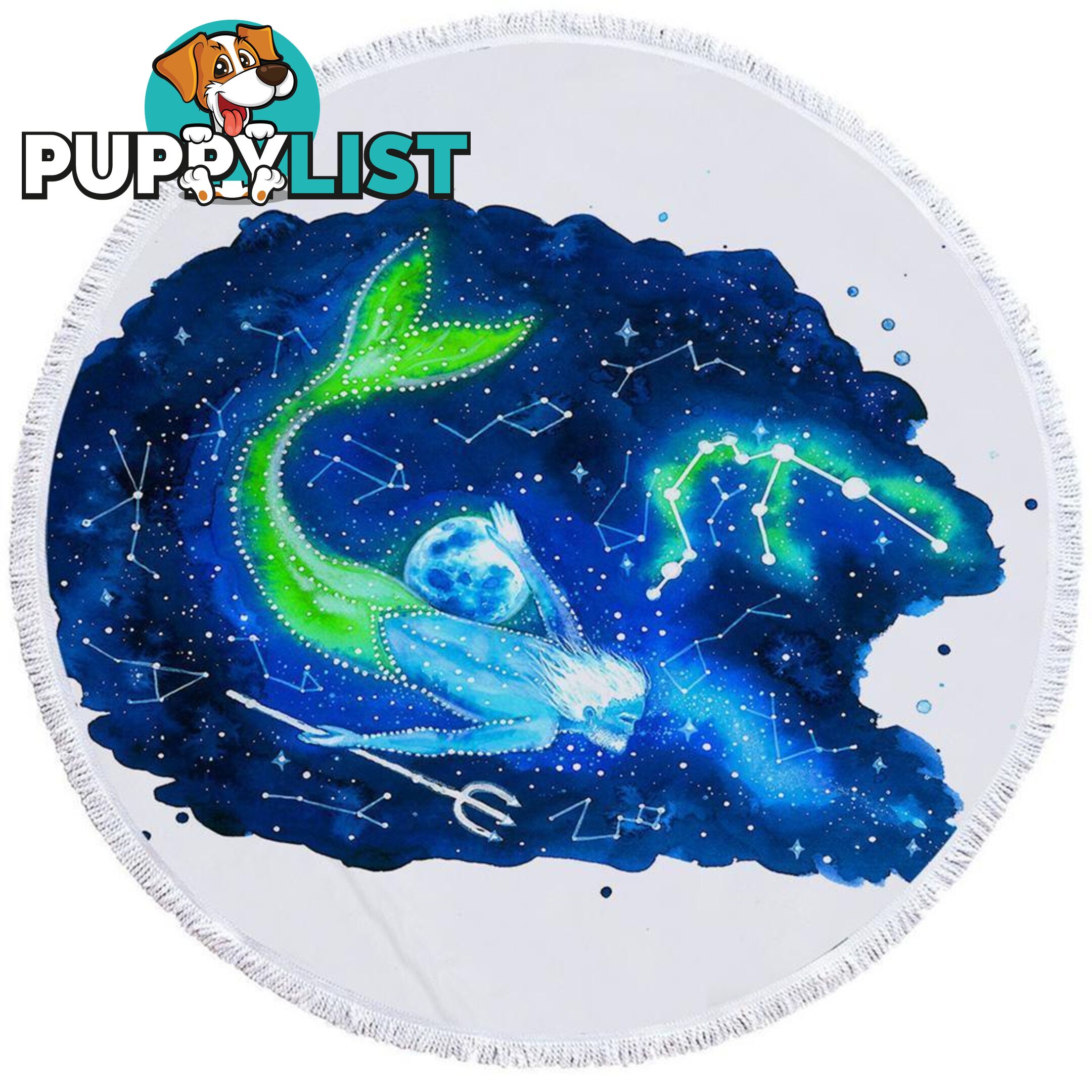 Zodiac Virgo Beach Towel - Towel - 7427046315708