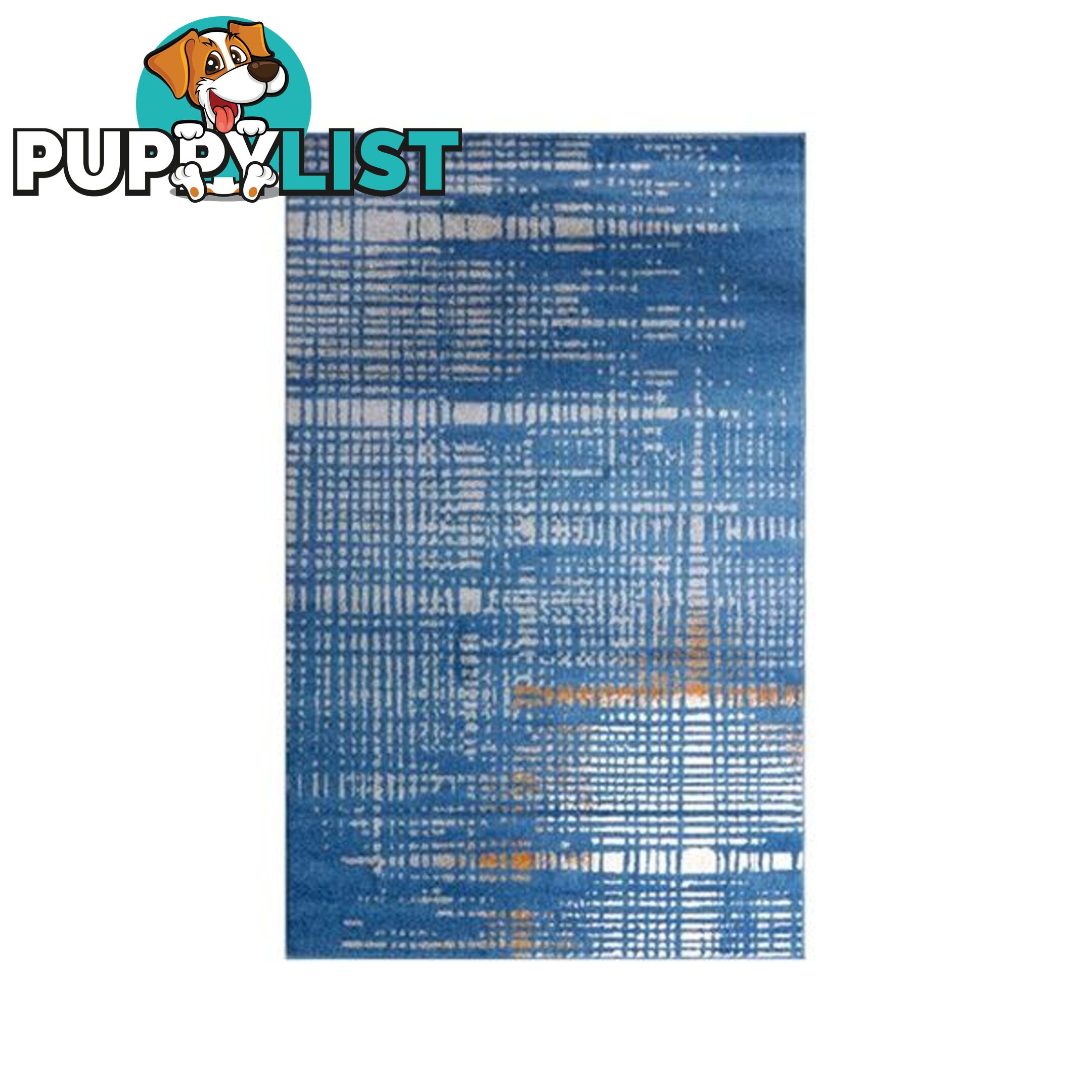 Polypropylene Axon Cobalt Rug 240 X 320 Cm - Unbranded - 7427046154673