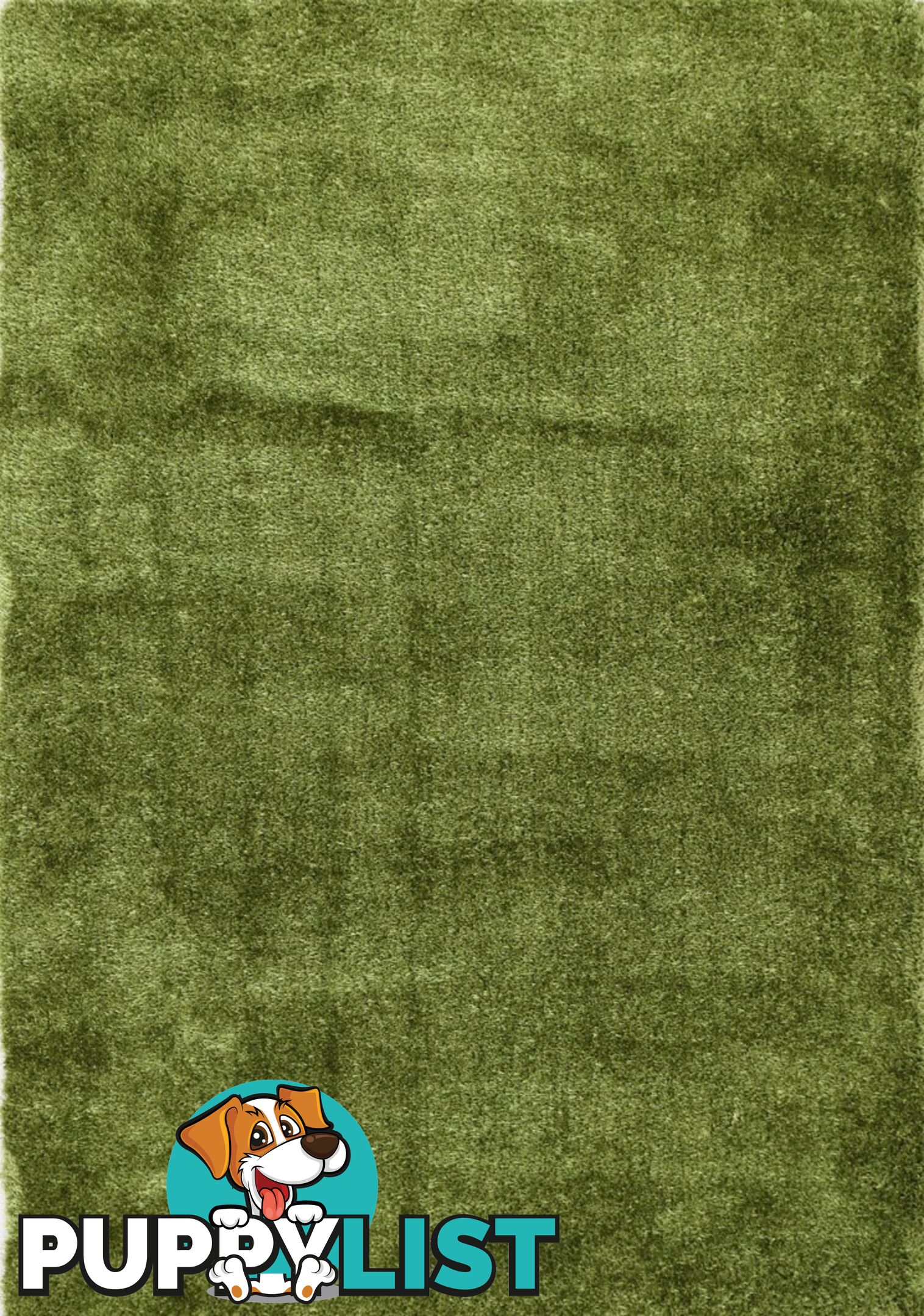 FIZZLE SHAGGY GREEN RUG - Unbranded - 7427046337618