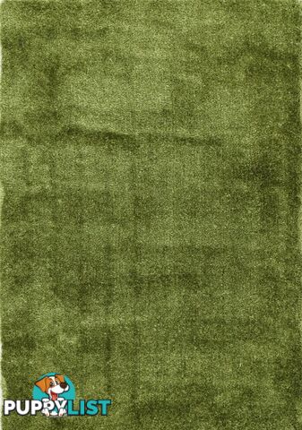 FIZZLE SHAGGY GREEN RUG - Unbranded - 7427046337618