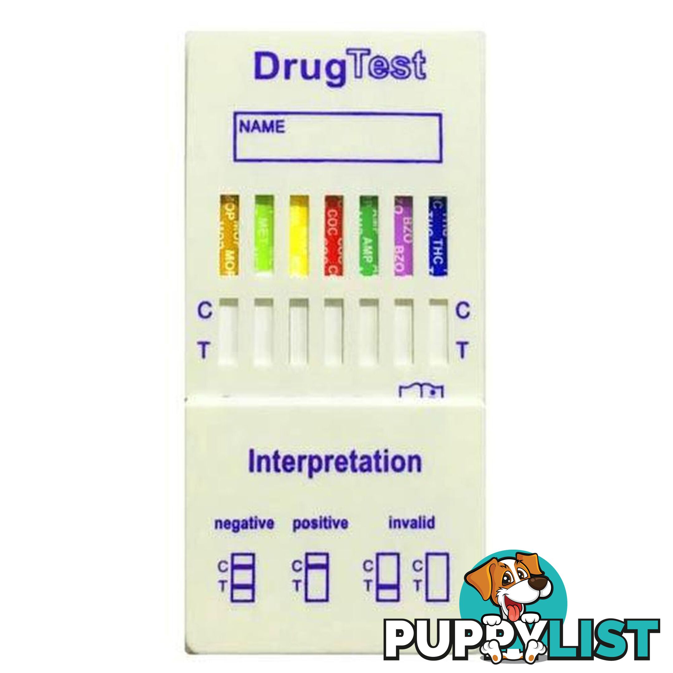 Saliva Drug Test Kit 5-in-1 - Unbranded - 9476062098681