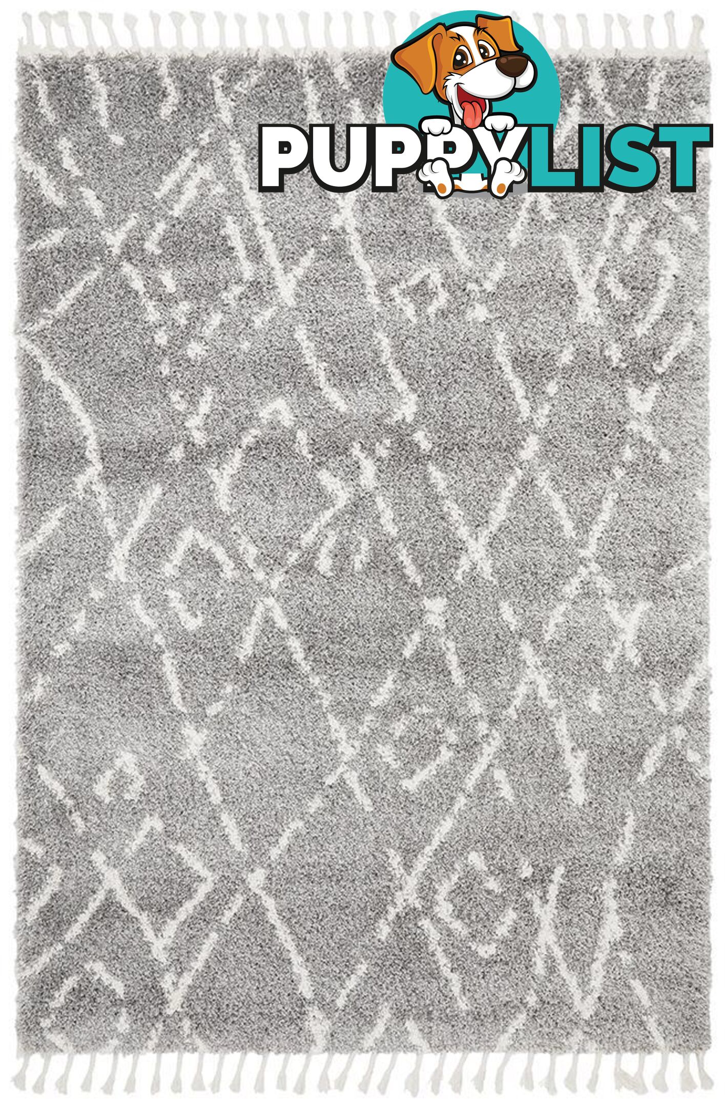 Saffron Eskiz Silver Rug - Unbranded - 9375321878944