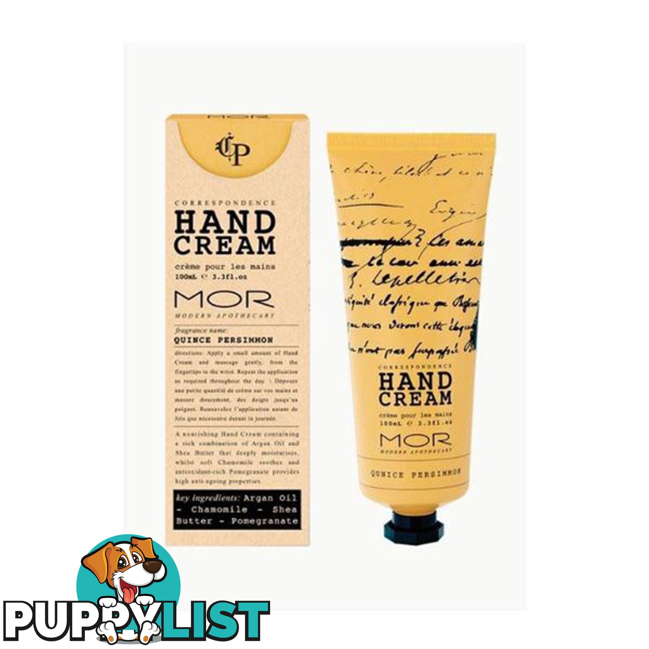 Mor Hand Cream 100Ml Quince Persimmon - MOR - 7427005867255