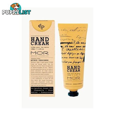 Mor Hand Cream 100Ml Quince Persimmon - MOR - 7427005867255