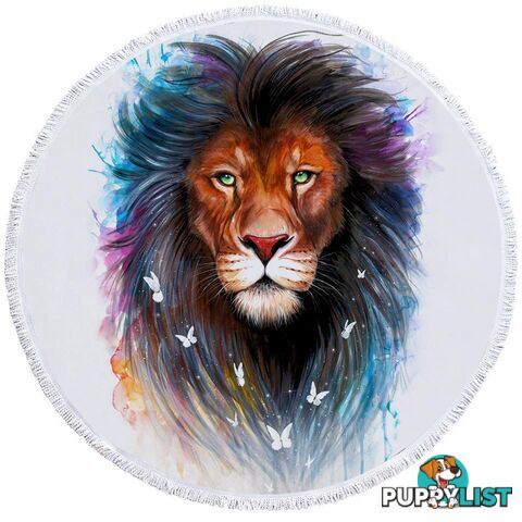 Stunning Lion Beach Towel - Towel - 7427046331104