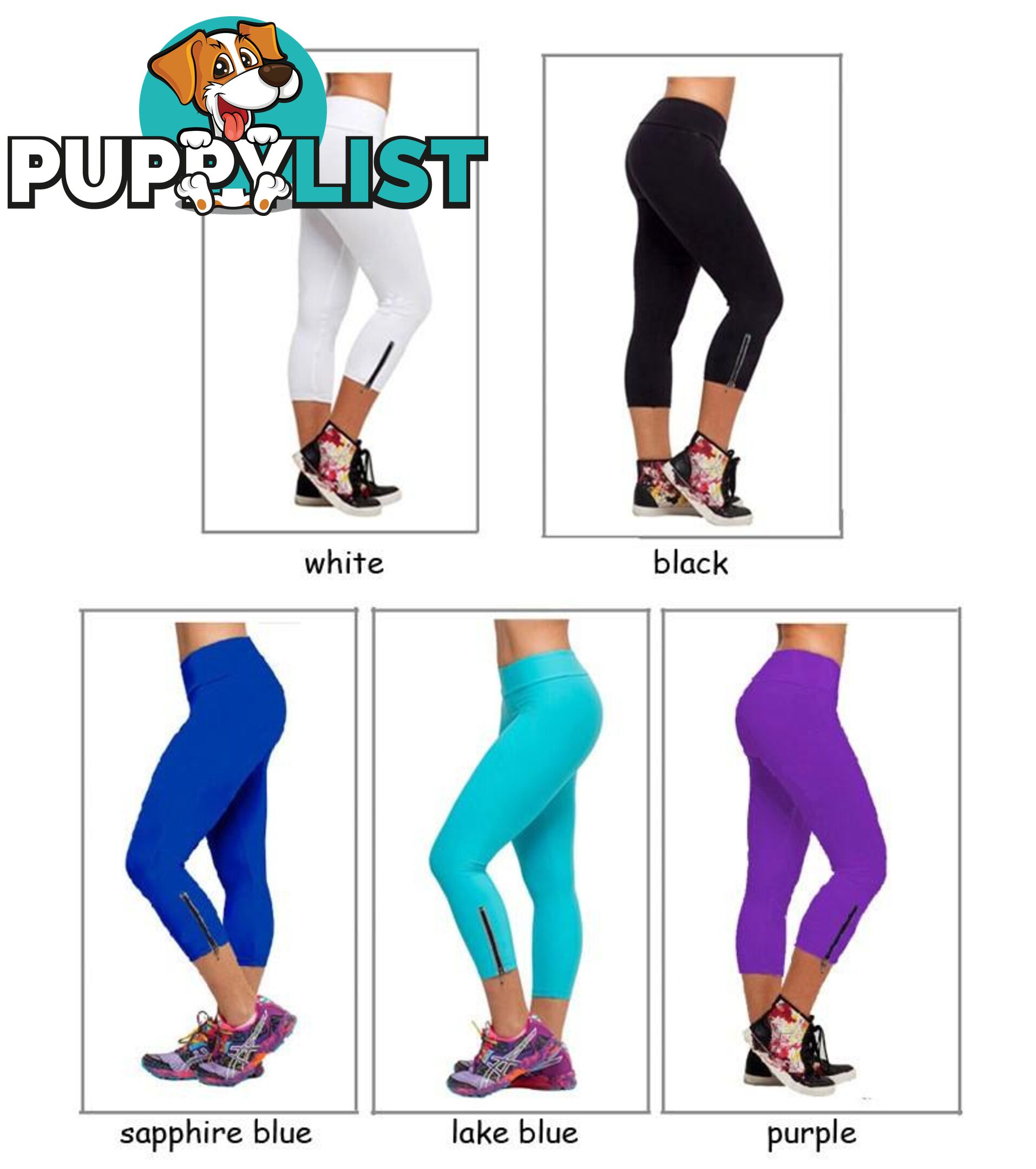 Ladies Capri Style Gym Pants - Unbranded - 4326500406927