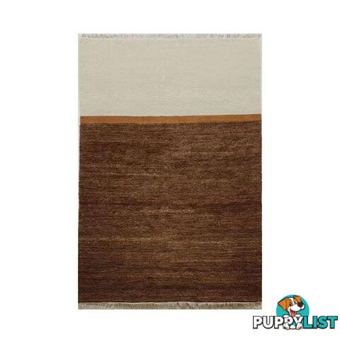 Phoenix Natural Wool Cut Pile Rug - Unbranded - 7427005875533