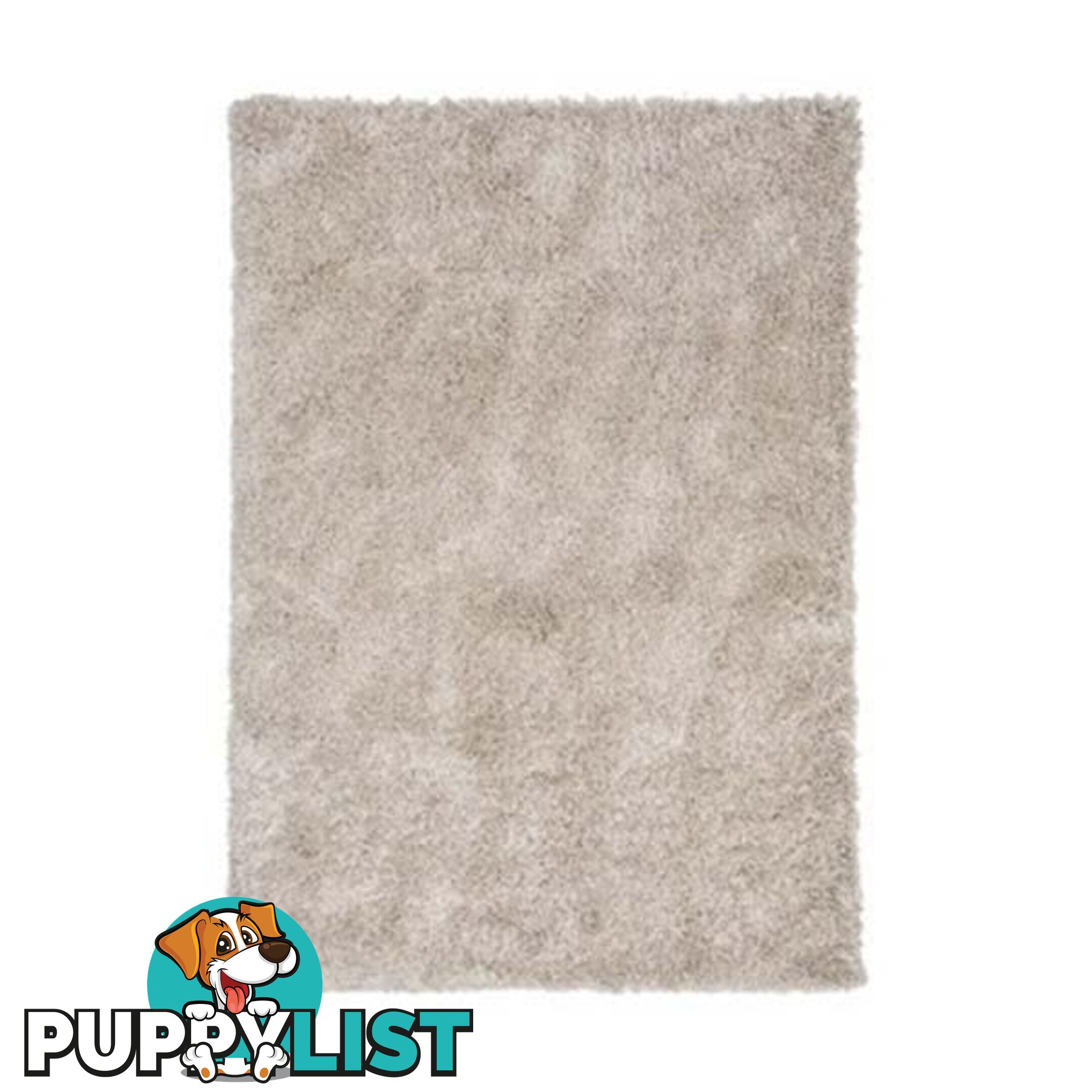 Non Shed Ultimate Silver Alu Grey Rug - Unbranded - 7427046217156