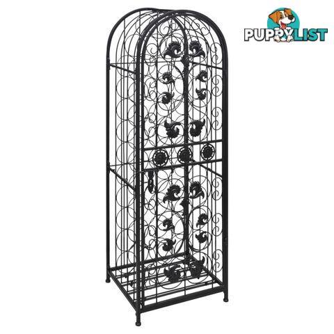 Metal Wine Cabinet Rack for 45 Bottles - Unbranded - 4326500430748