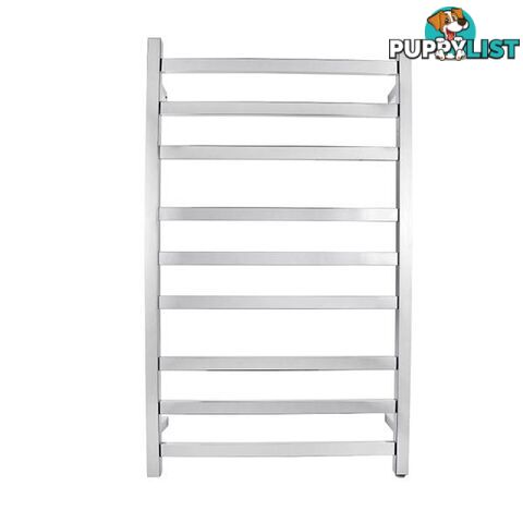 1000 X 600 X 120 Mm Square Electric Heated Towel Rack 9 Bars - Towel Rack - 7427046199179