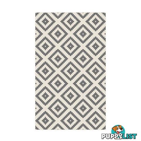 Silver Woven Alfresco Rug - Unbranded - 7427005866159