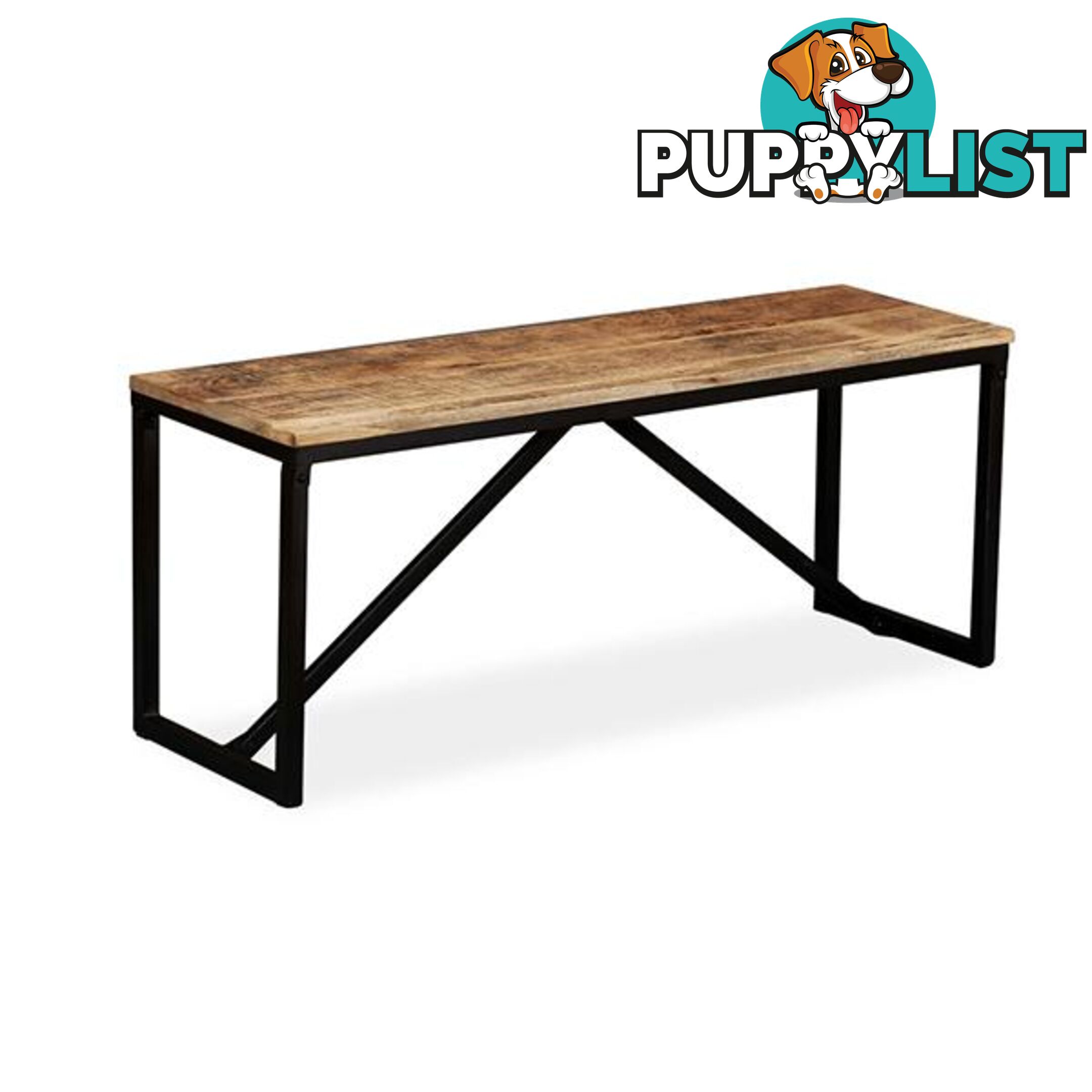 Bench Solid Mango Wood 110 X 35 X 45 Cm - Unbranded - 7427005880056