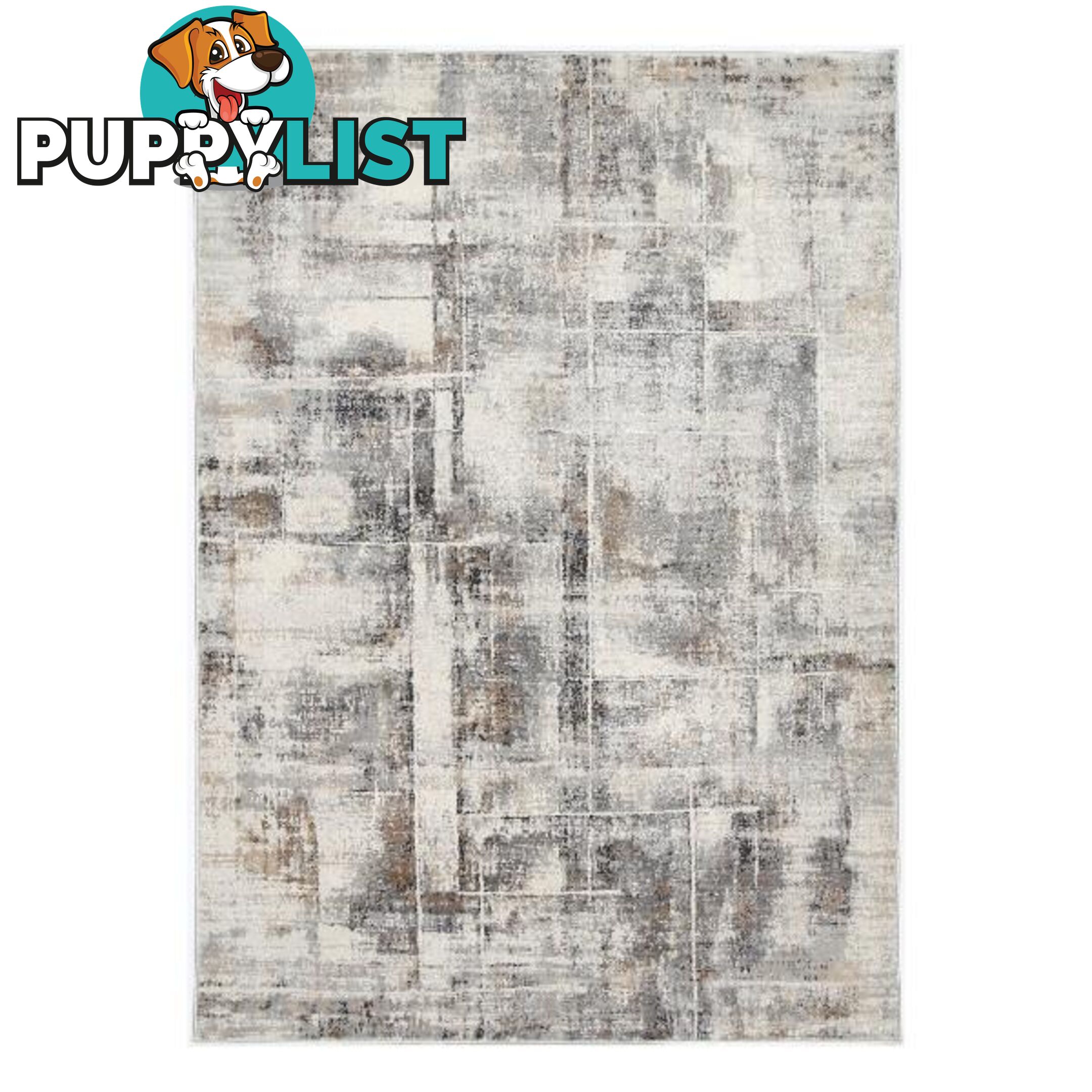 Expressions Beige Grey Modern Rug - Unbranded - 9315512146902