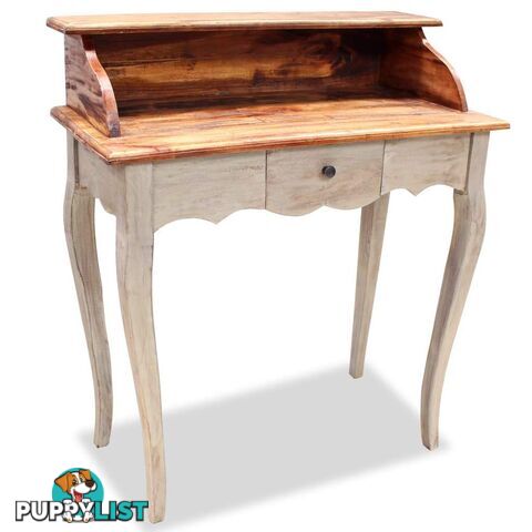 Writing Desk Solid Reclaimed Wood 80 x 40 x 92 Cm - Unbranded - 7427046374712