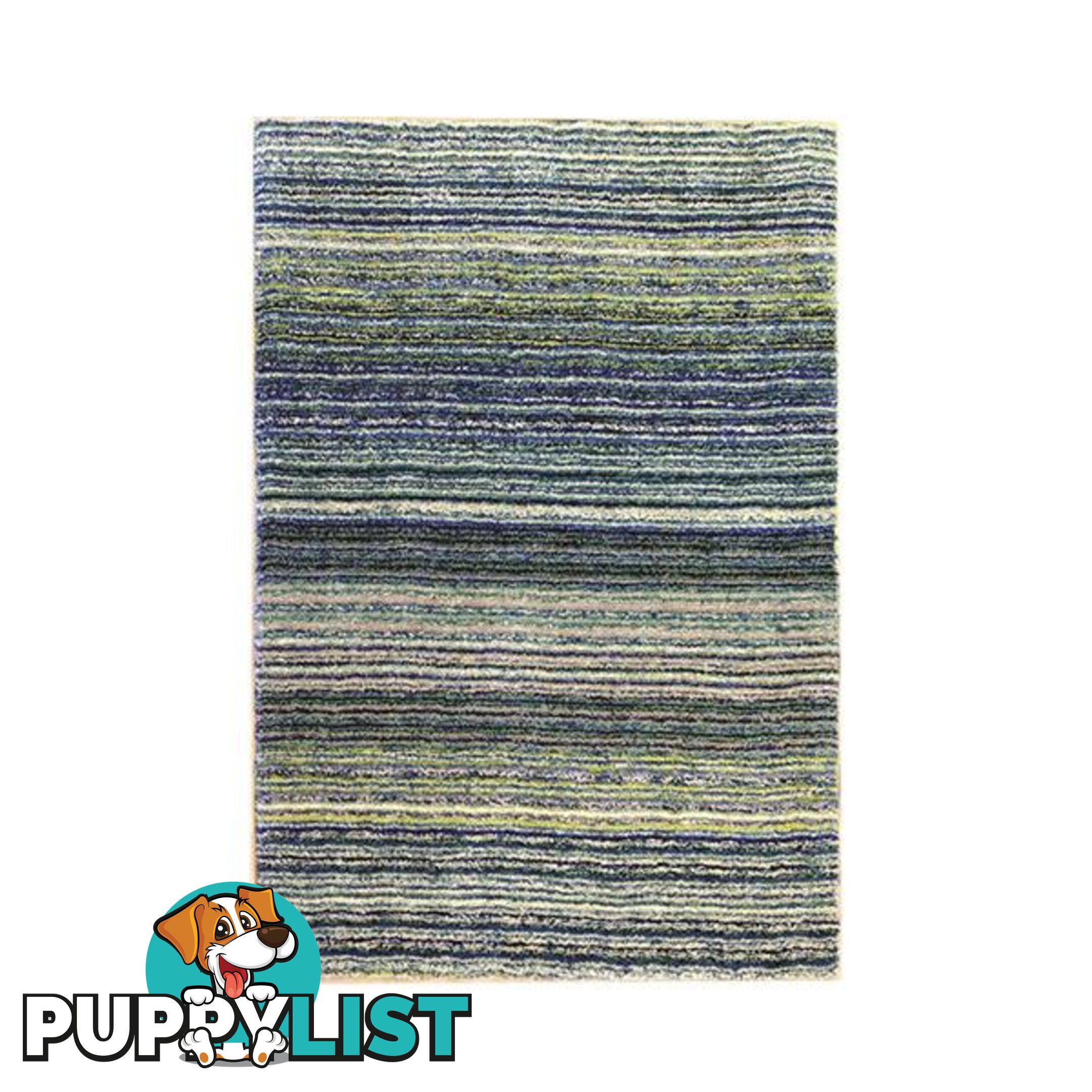 Contemporary Blue Multi Fleur Rug - Unbranded - 7427046169011