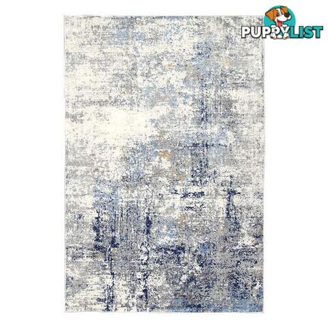 Expressions Navy Blue Modern Rug - Unbranded - 9315512146827