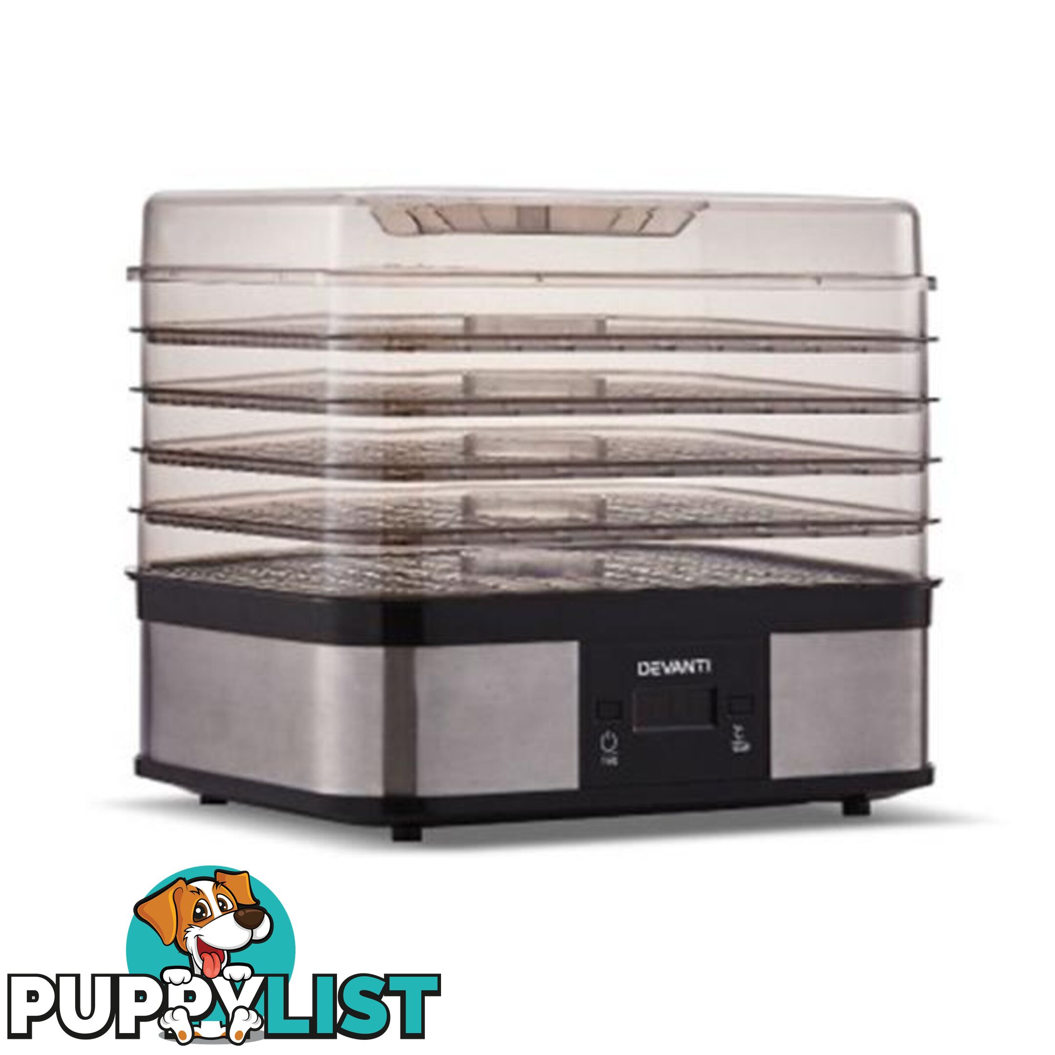 Devanti Food Dehydrator With 5 Trays - Devanti - 7427046182928