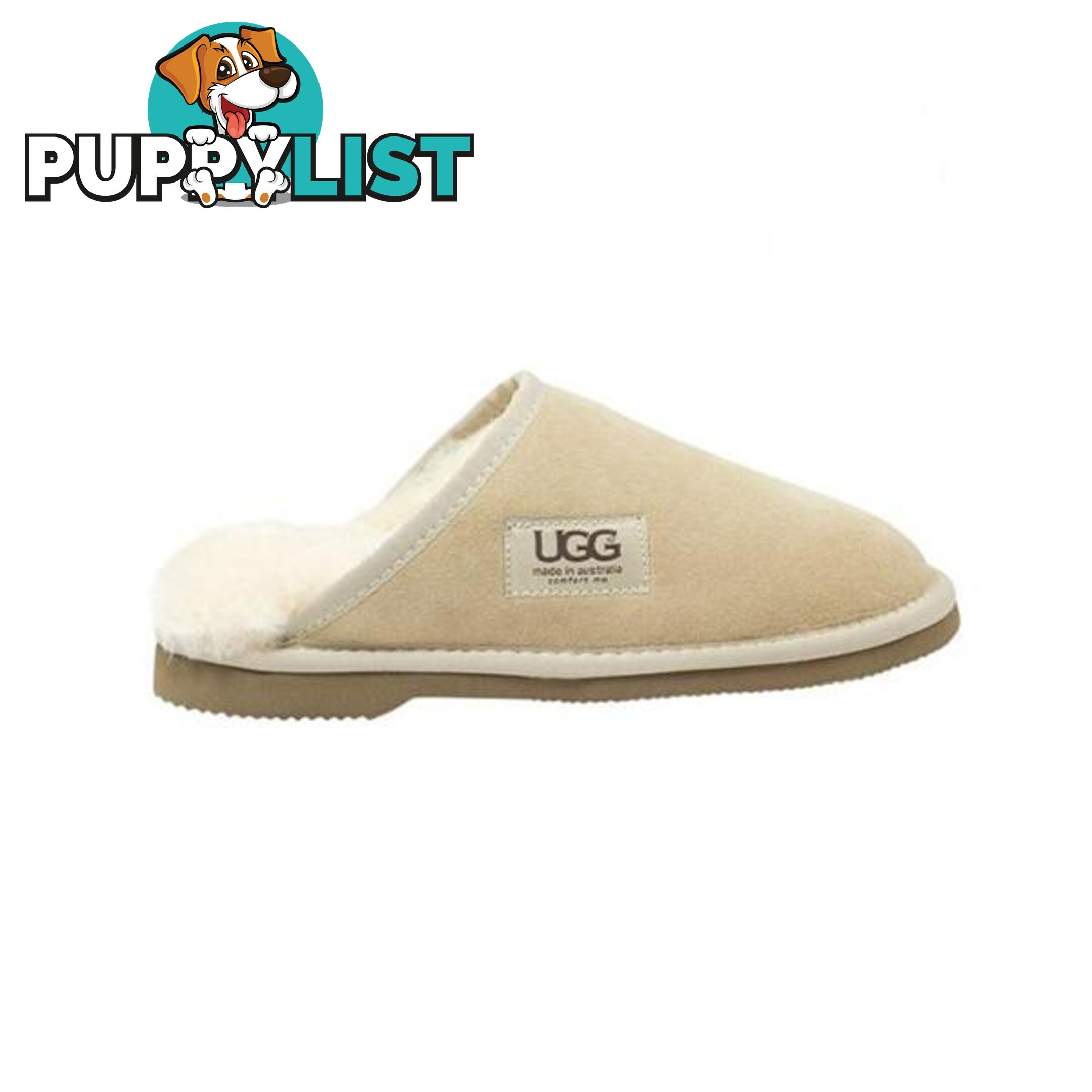 UGG Merino Sheepskin Classic Scuff Memory Foam Sand - UGG - 822427523326