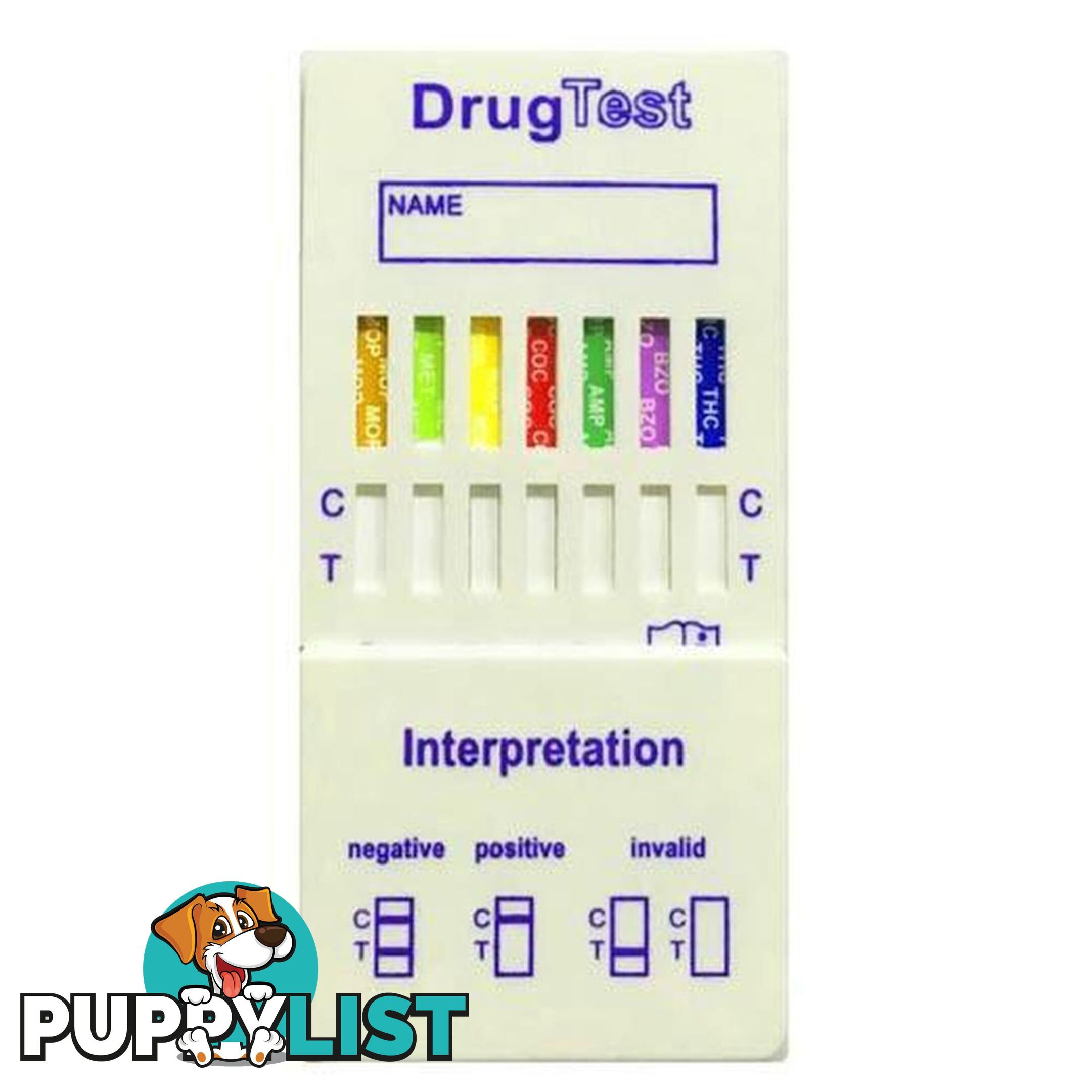 Saliva Drug Test Kit 5-in-1 - Unbranded - 9476062098568