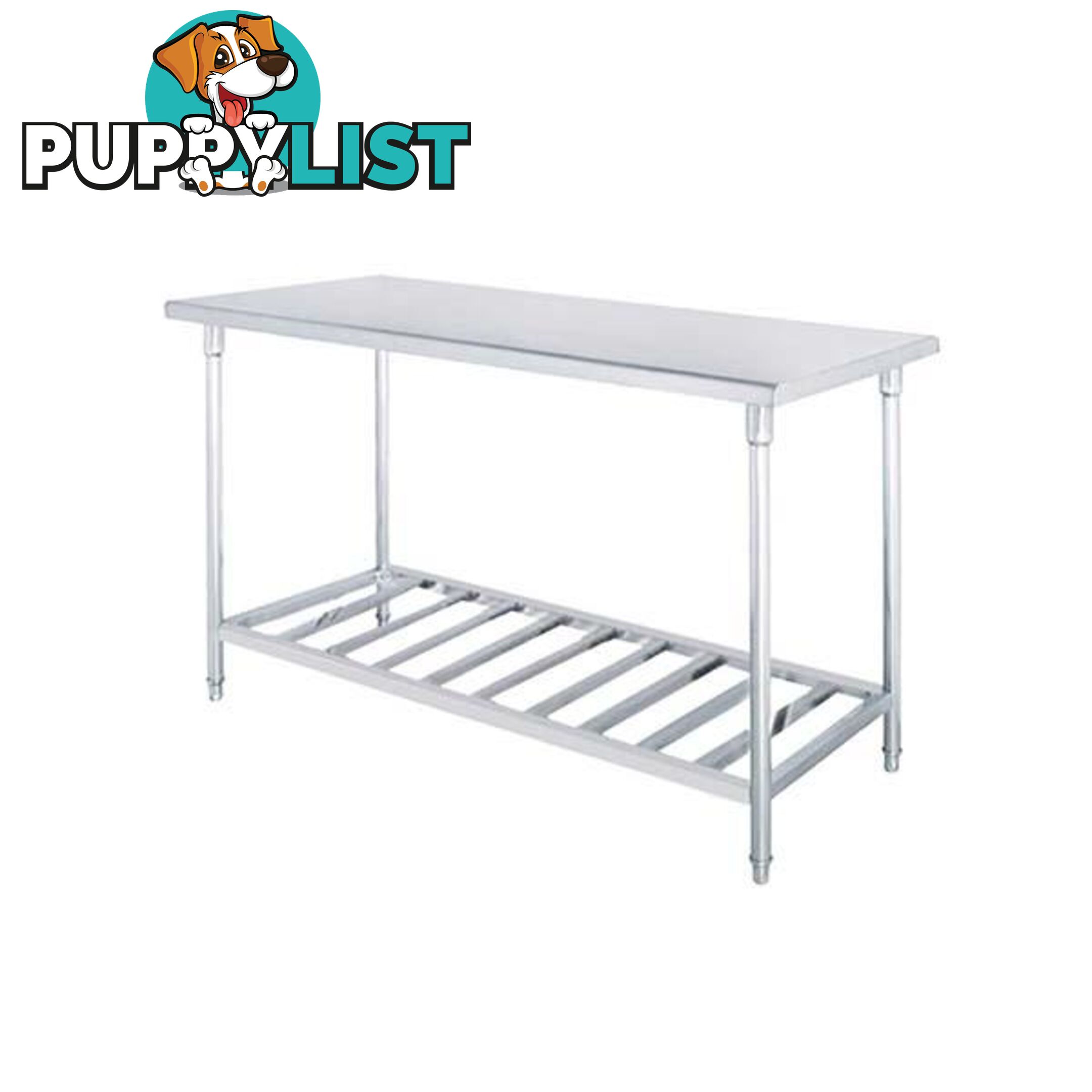 Soga 100X70X85Cm Commercial Kitchen Stainless Steel Prep Work Bench - Soga - 9476062127091