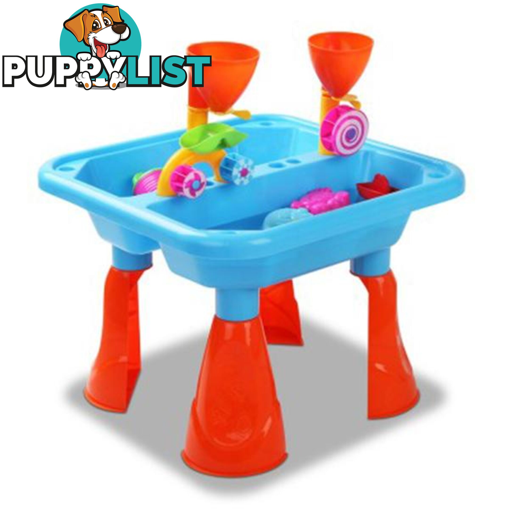 Sand and Water Table Play Set for Kids - Keezi - 9350062117064