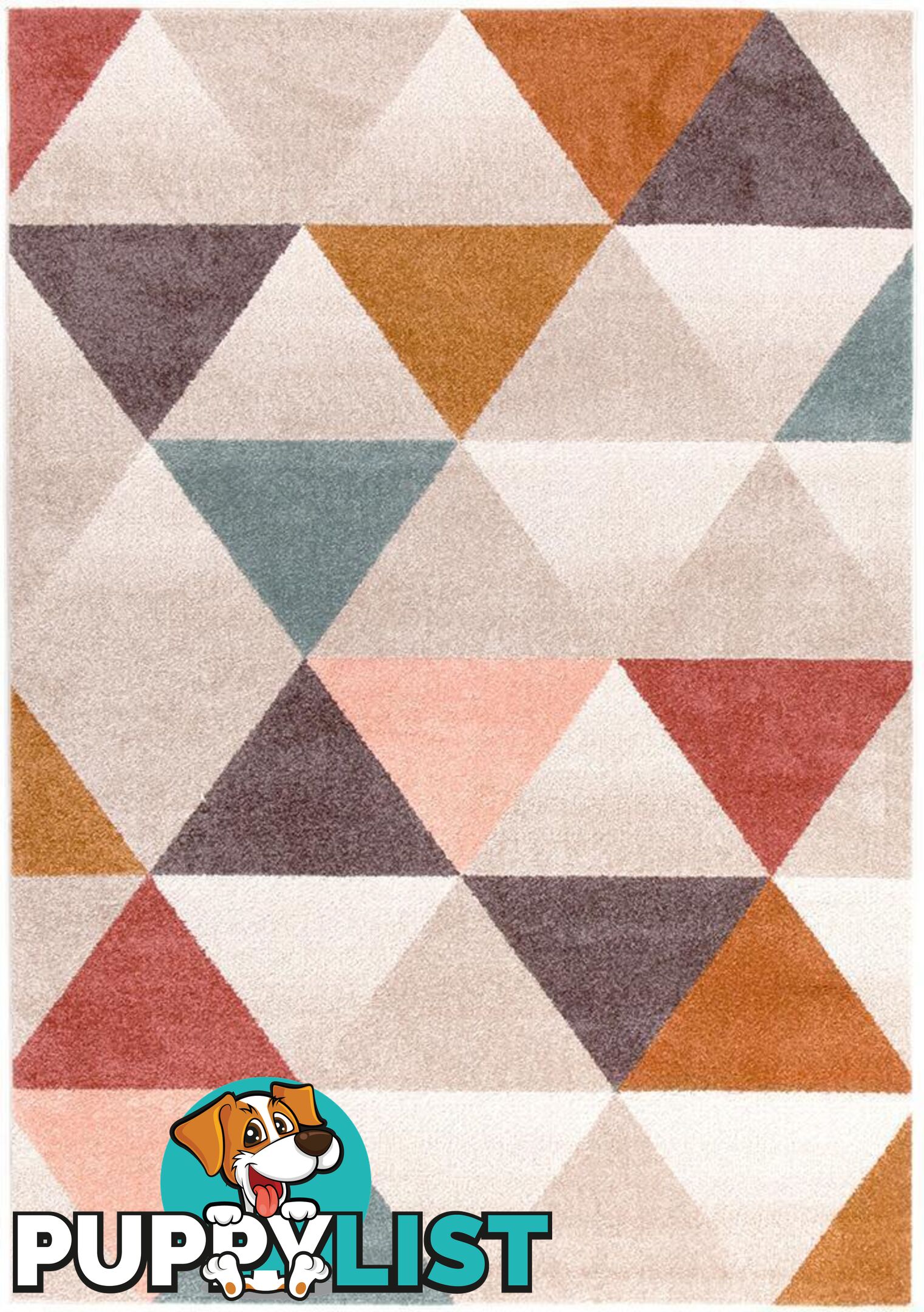 Dimensions Divinity Order Blush Modern Rug - Unbranded - 9375321826709