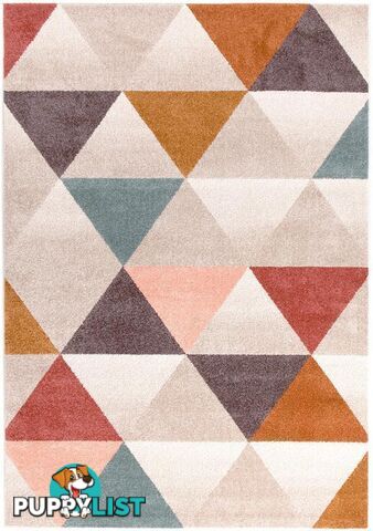 Dimensions Divinity Order Blush Modern Rug - Unbranded - 9375321826709