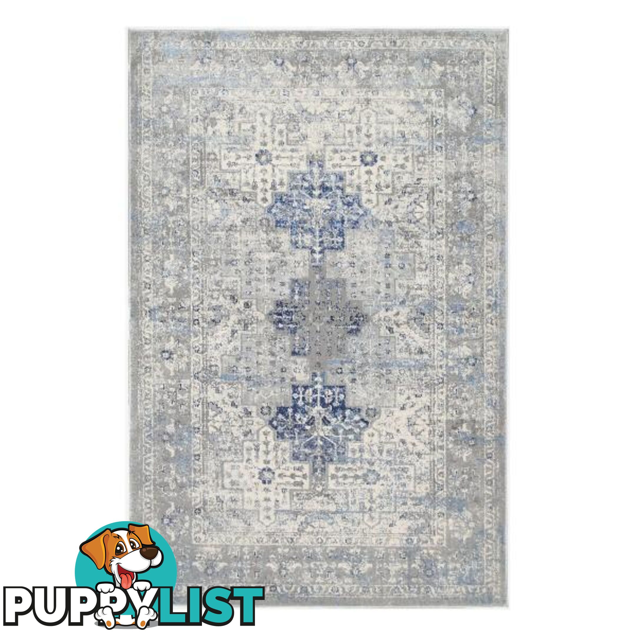 Expressions Navy Blue Oriental Rug - Unbranded - 9315512146643