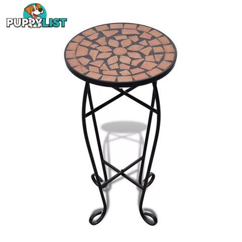 Mosaic Side Table Plant - Unbranded - 8718475874553