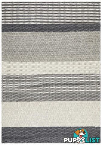 Studio Karlsson Wool Hatch Textured Rug - Unbranded - 9375321832892