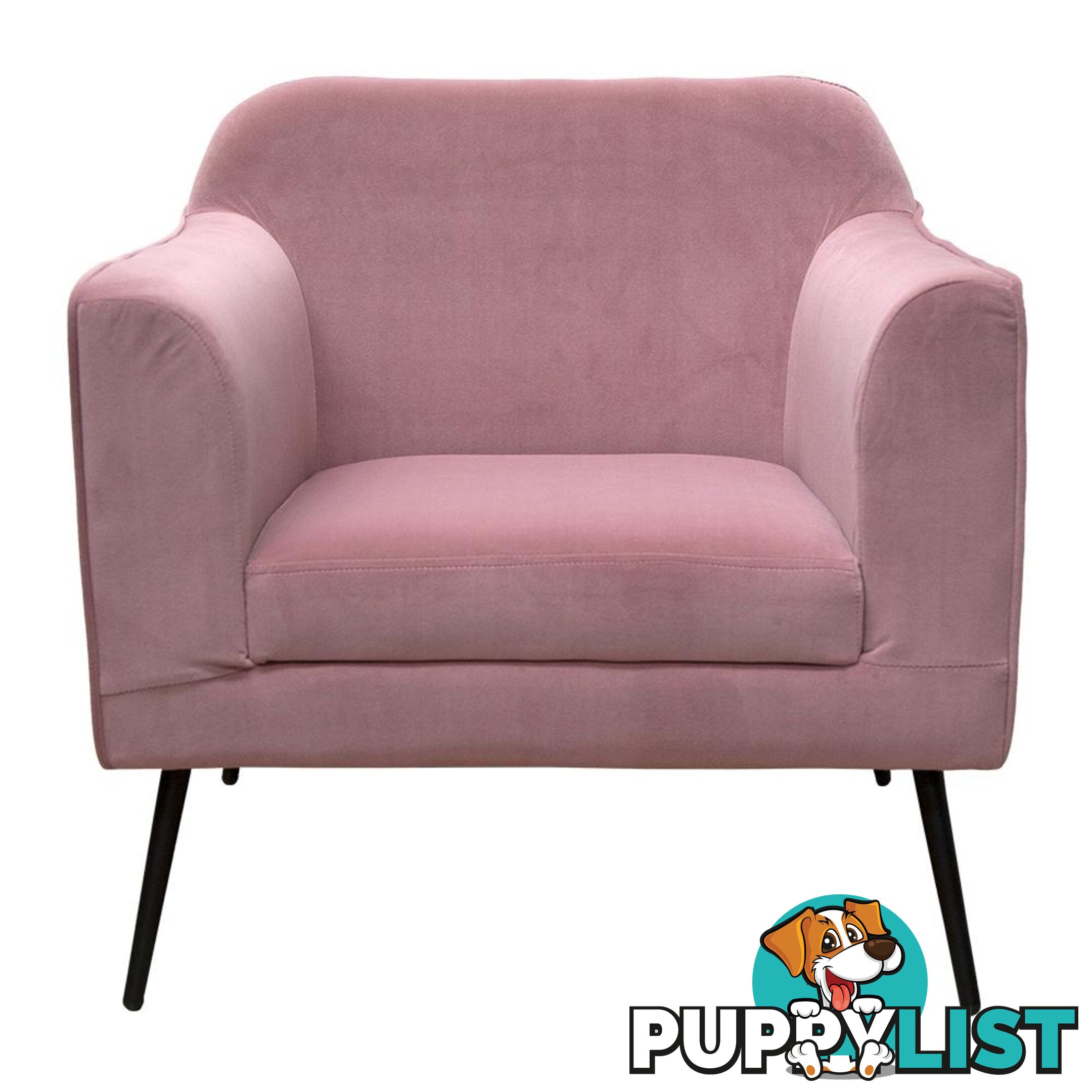 Margot Chair - Dusty Mauve - Unbranded - 7427046153102