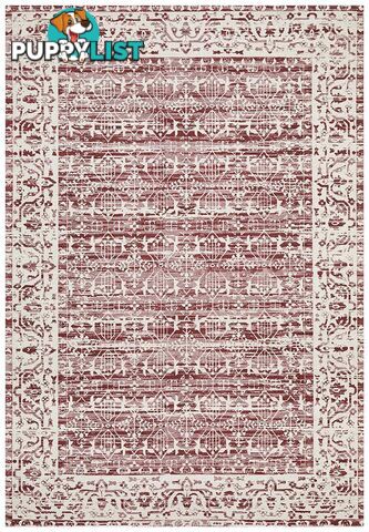 Magnolia Border Rose Rug - Unbranded - 9375321879828