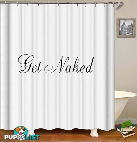 Fancy Get Naked Shower Curtains - Curtain - 7427046135566